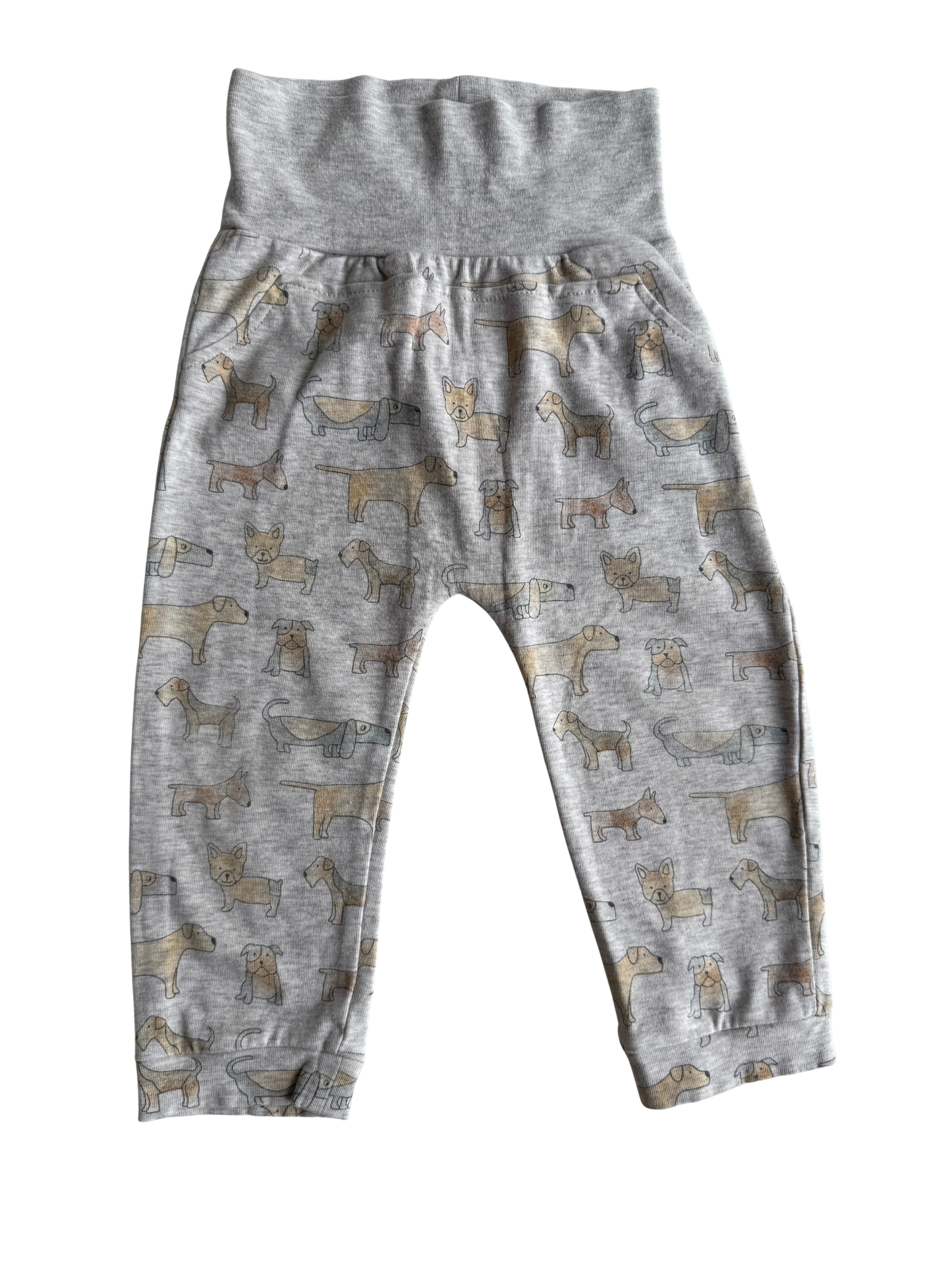 NAME IT Hose Hunde grau 86