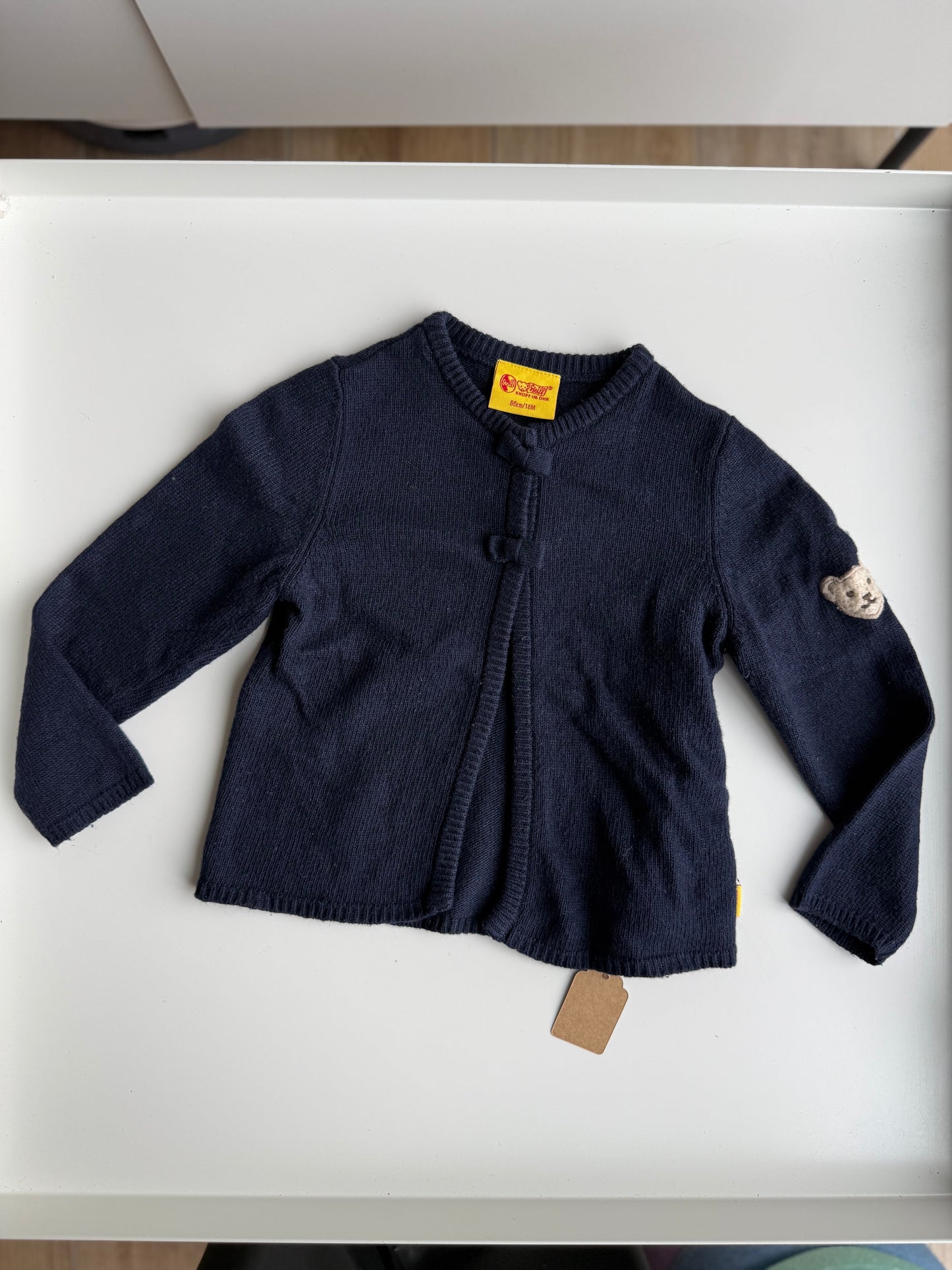 STEIFF Strickjacke dunkelblau Cashmere 86