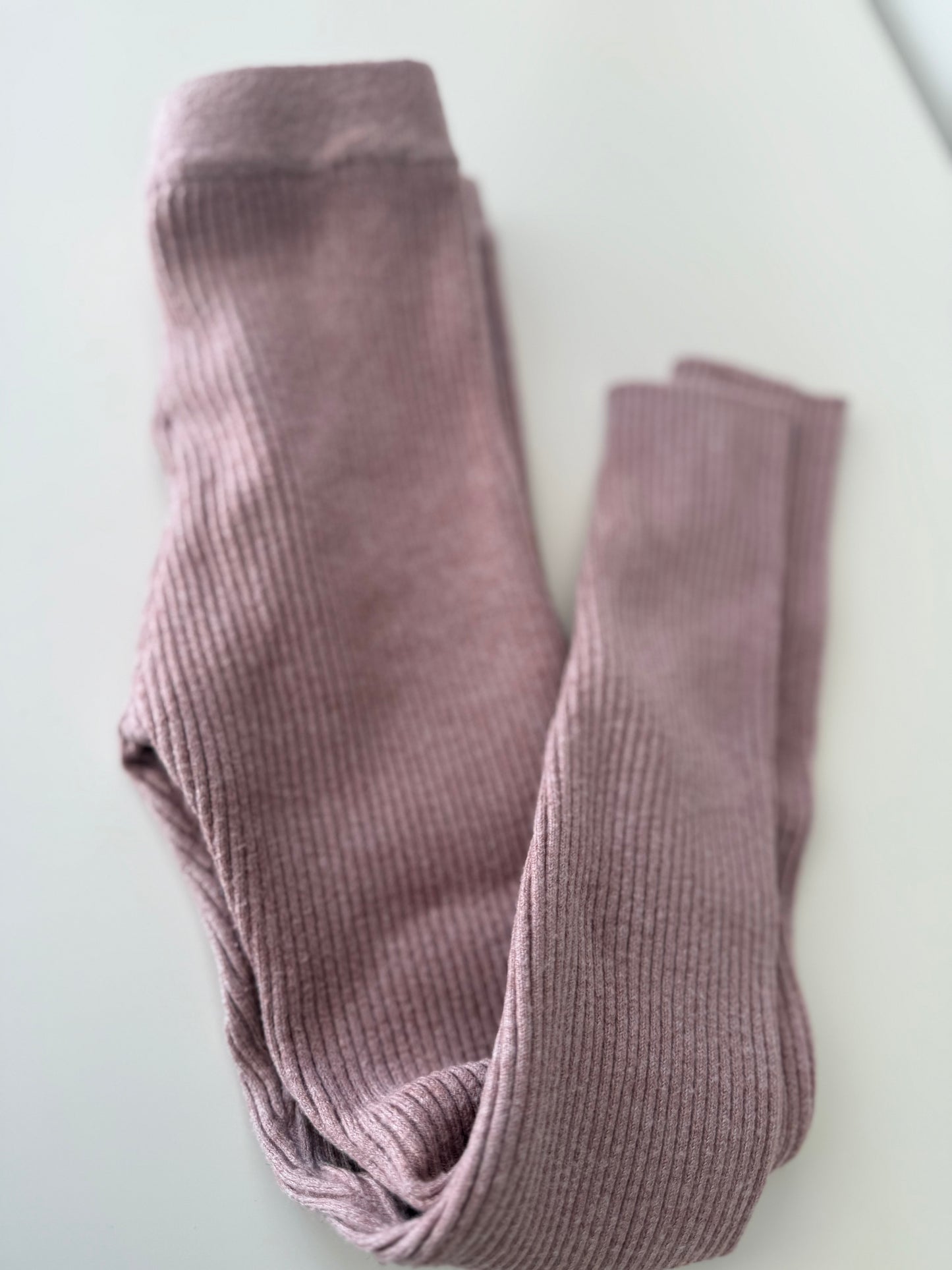 ZARA Leggings Rosa Ripp 116