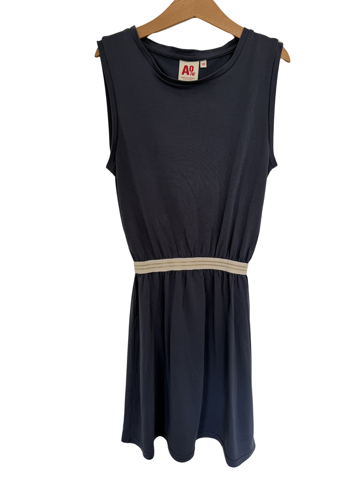 AO76 Kleid Sommer dunkelblau 140