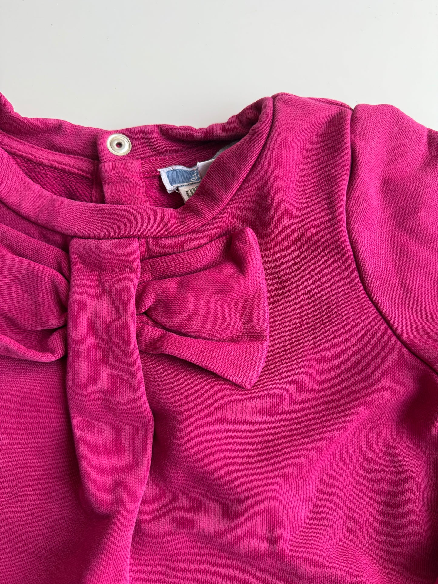 JACADI Sweatshirt Schleife pink 98