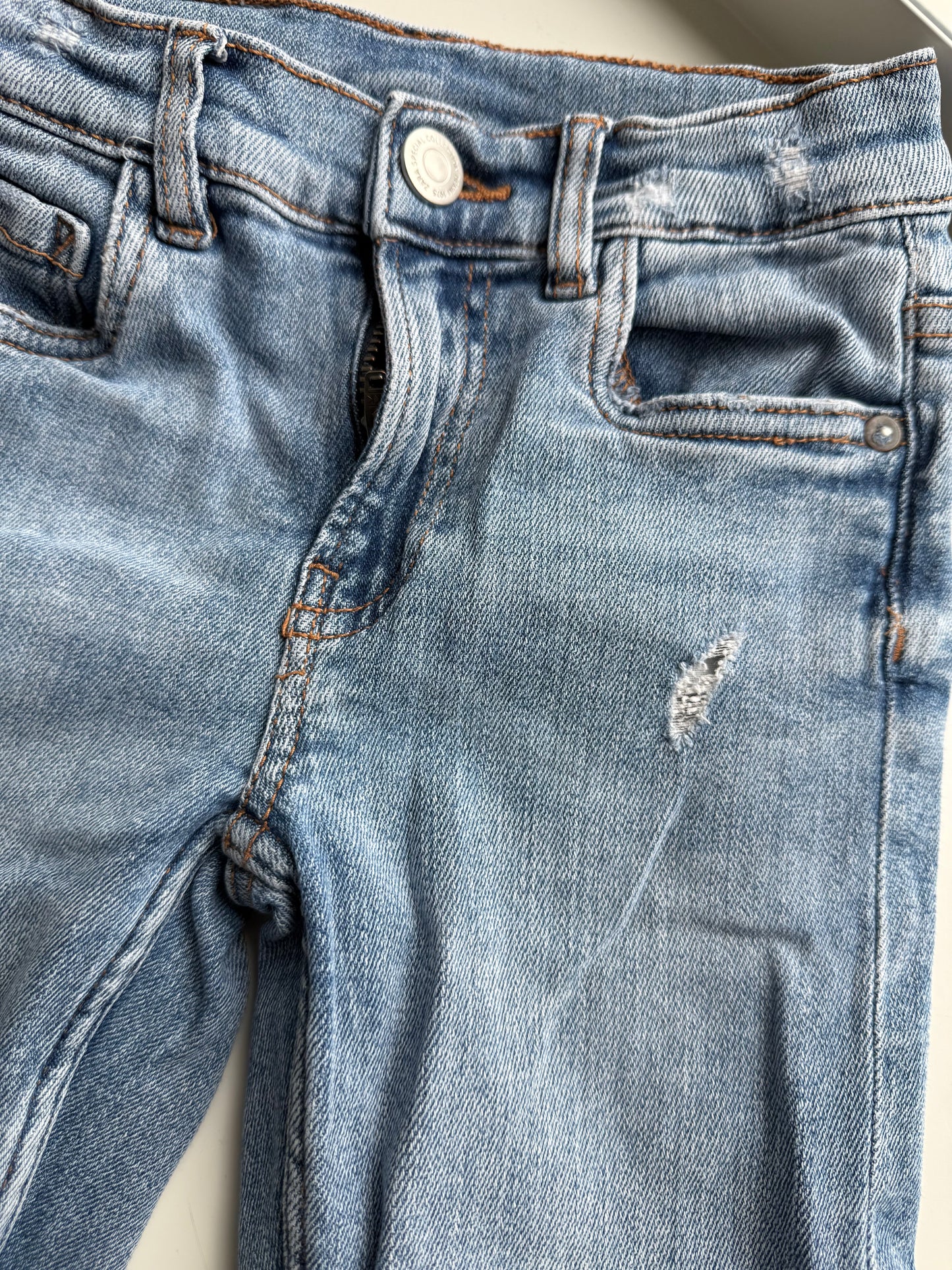 ZARA Jeans Skinny used hellblau 122