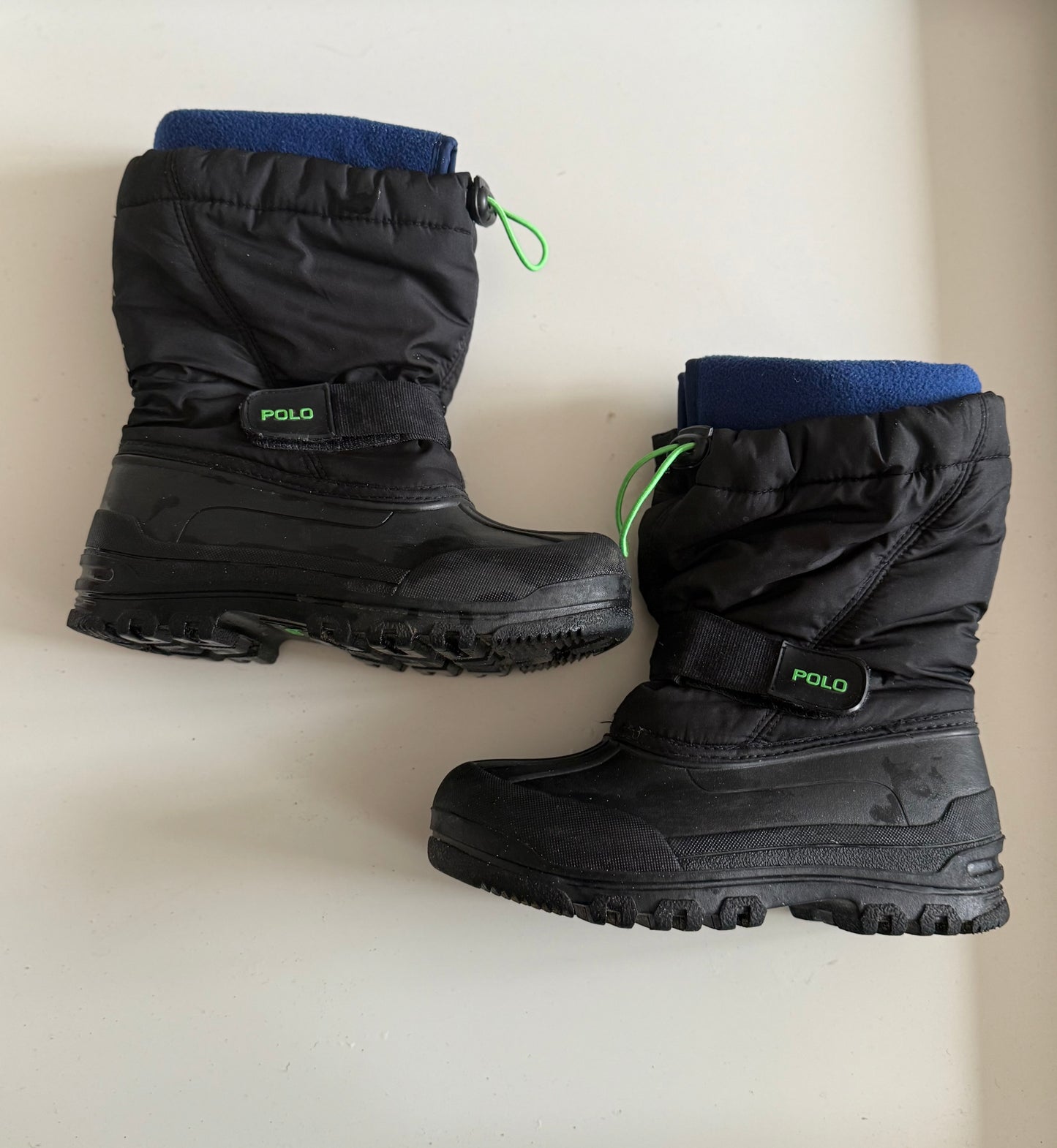 POLO RALPH LAUREN Winterstiefel Schneestiefel schwarz blau 33