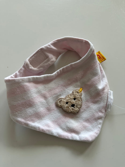 STEIFF Halstuch rosa weiß