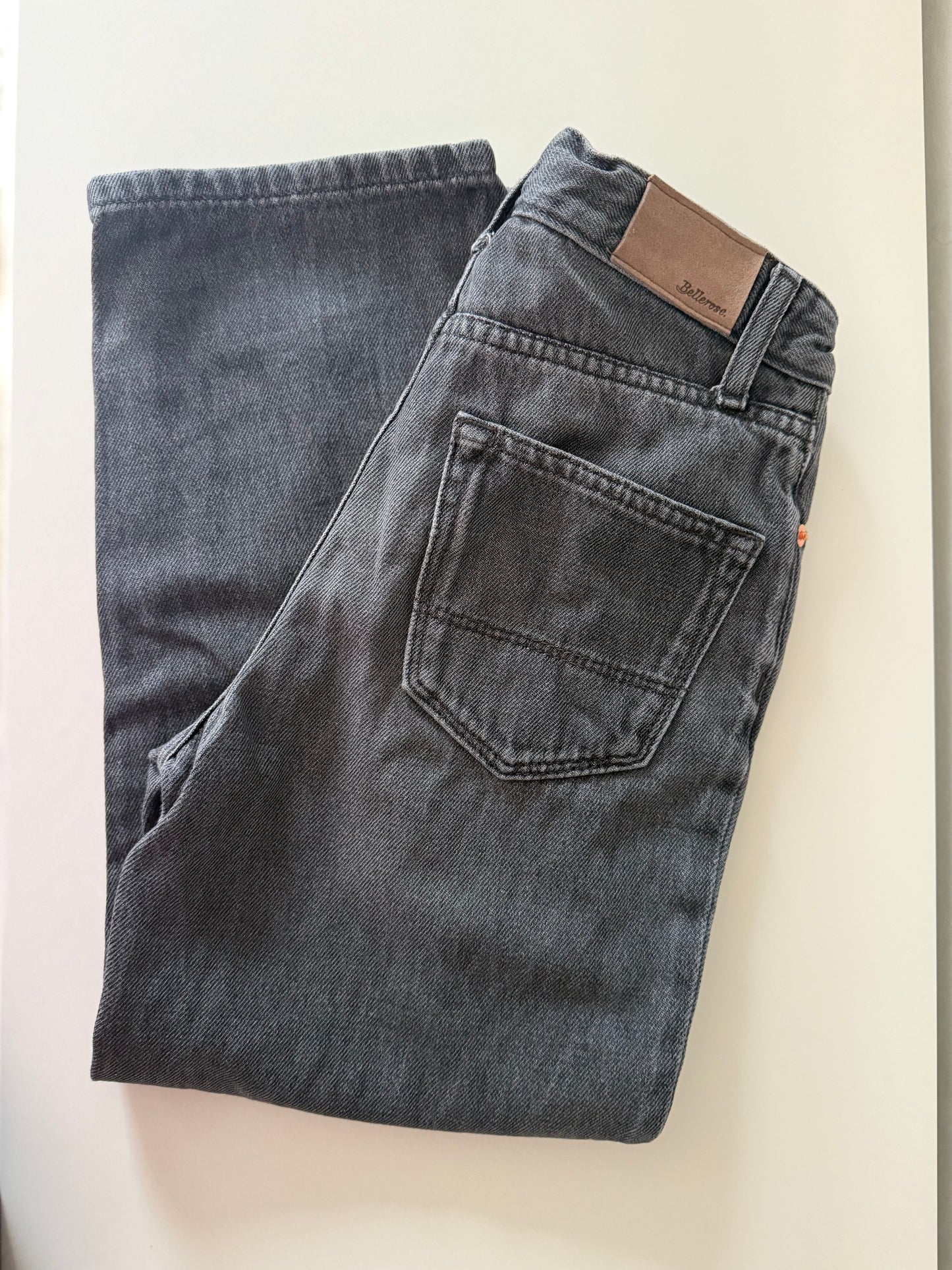 BELLEROSE Jeans grau schwarz 128