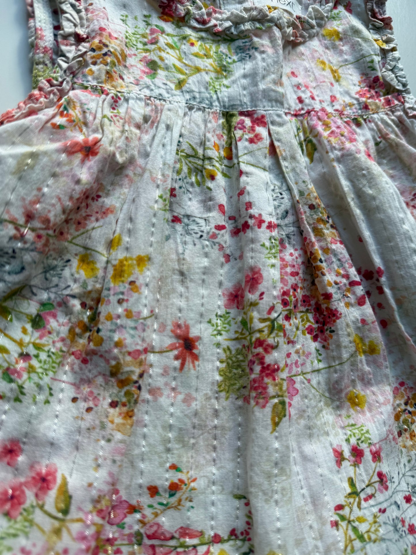 NEXT Kleid Sommer Blumen 98