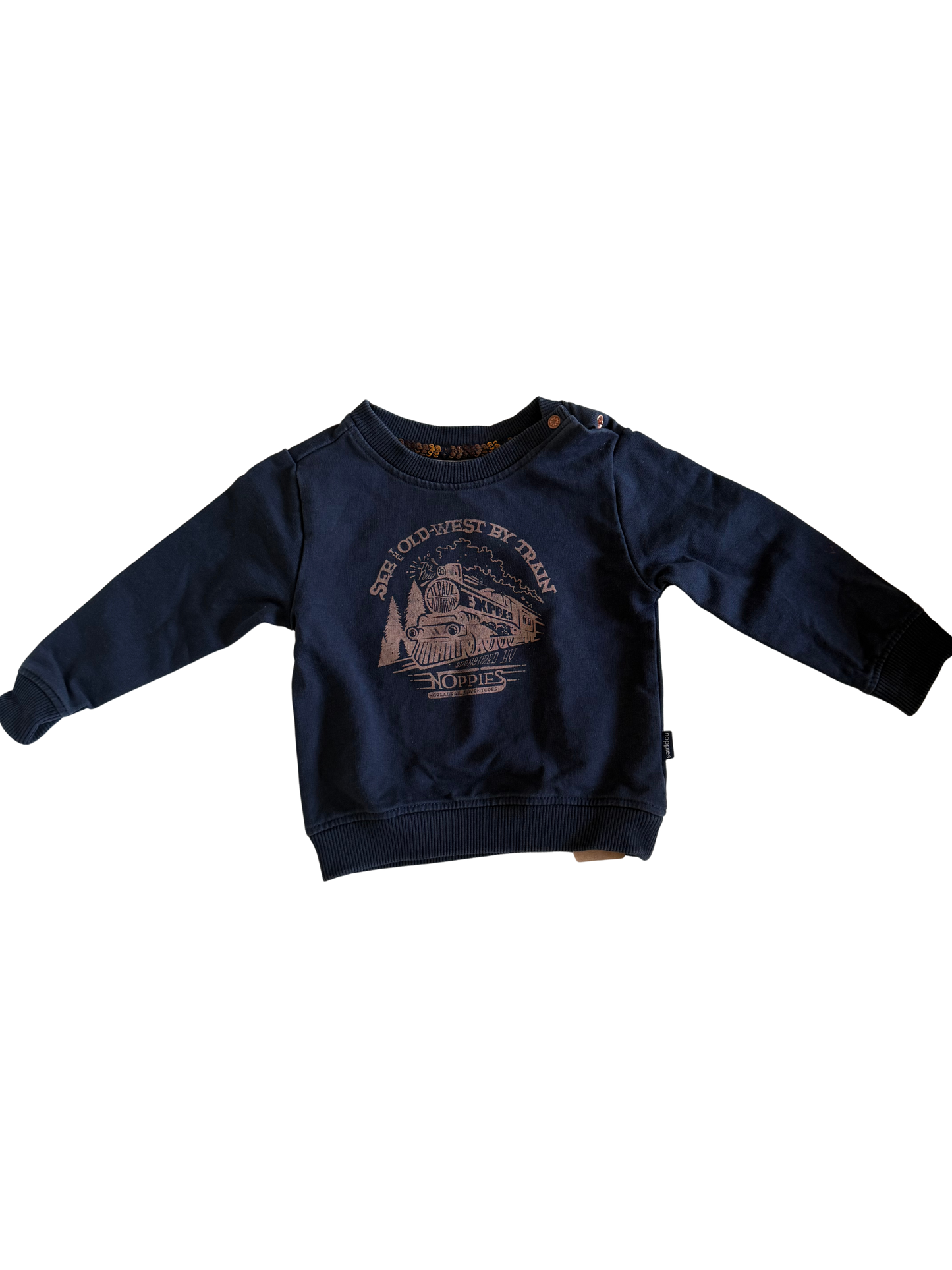 NOPPIES Sweatshirt Zug dunkelblau 68