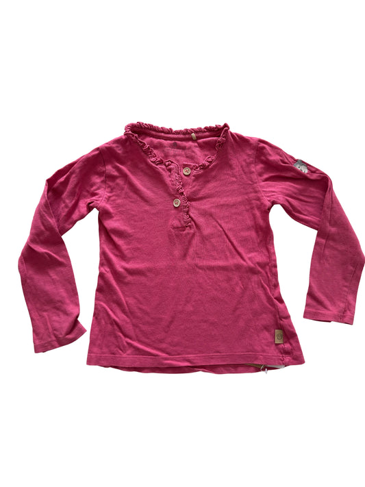 BELLYBUTTON Langarmshirt rot pink 104