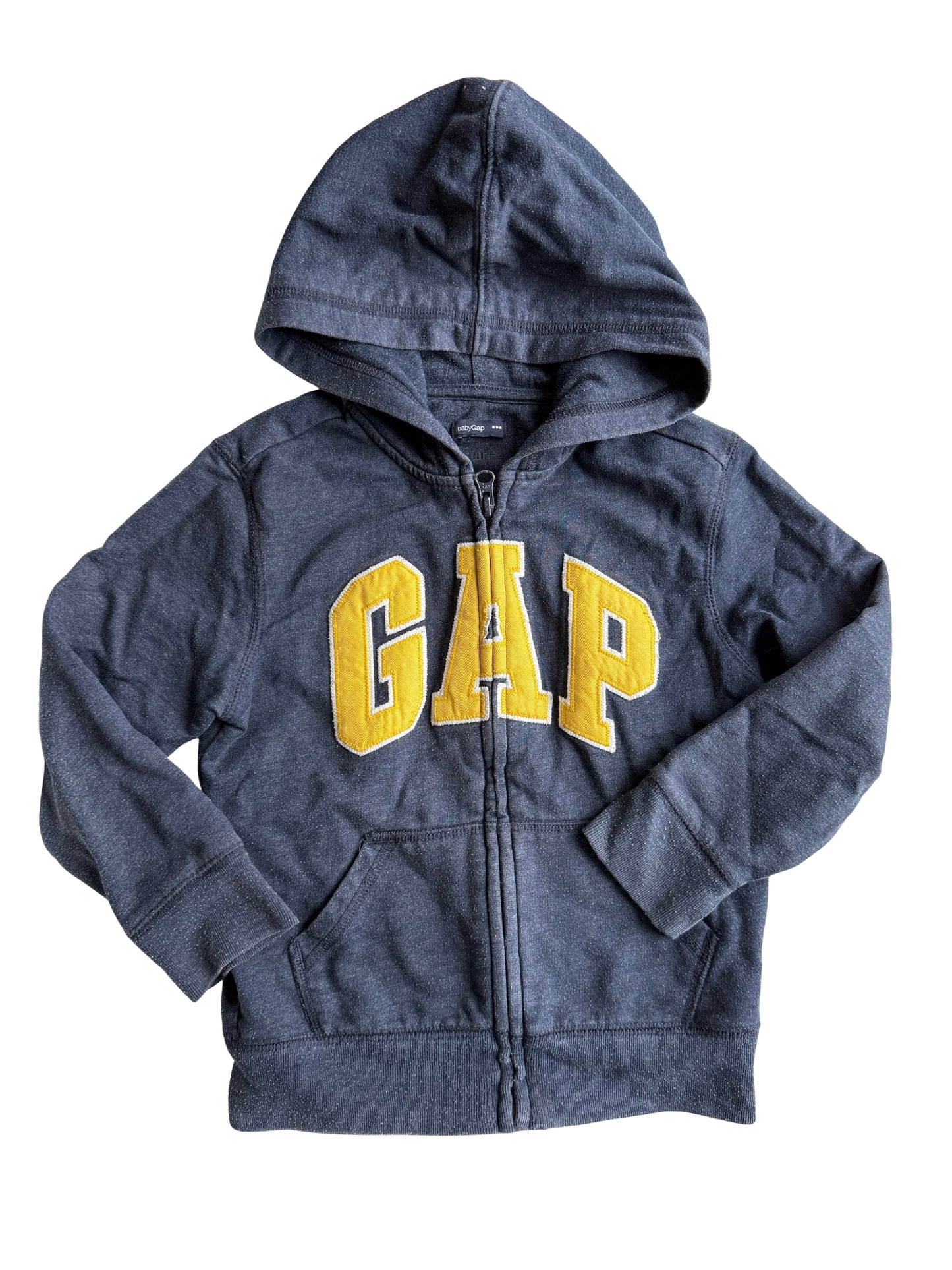 GAP Sweatjacke blau gelb 110