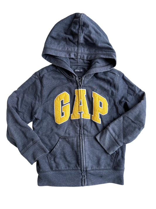 GAP Sweatjacke blau gelb 110