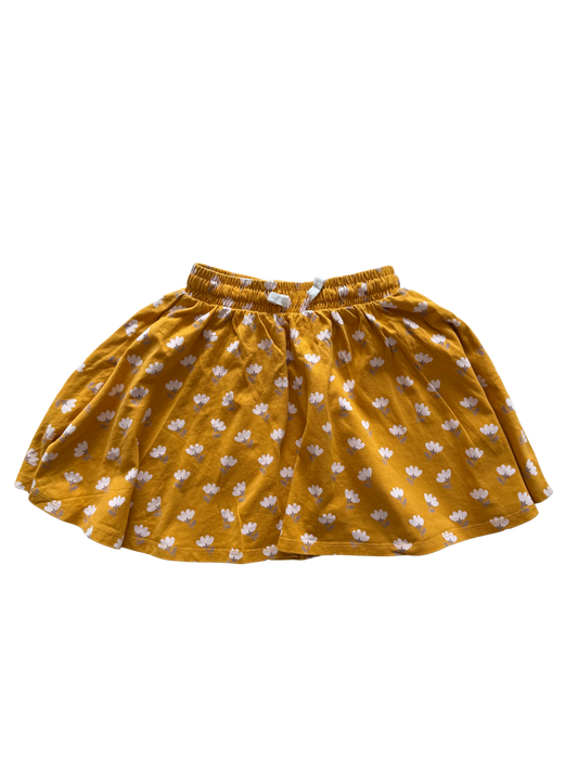 PUSBLU Rock gelb weiß 104