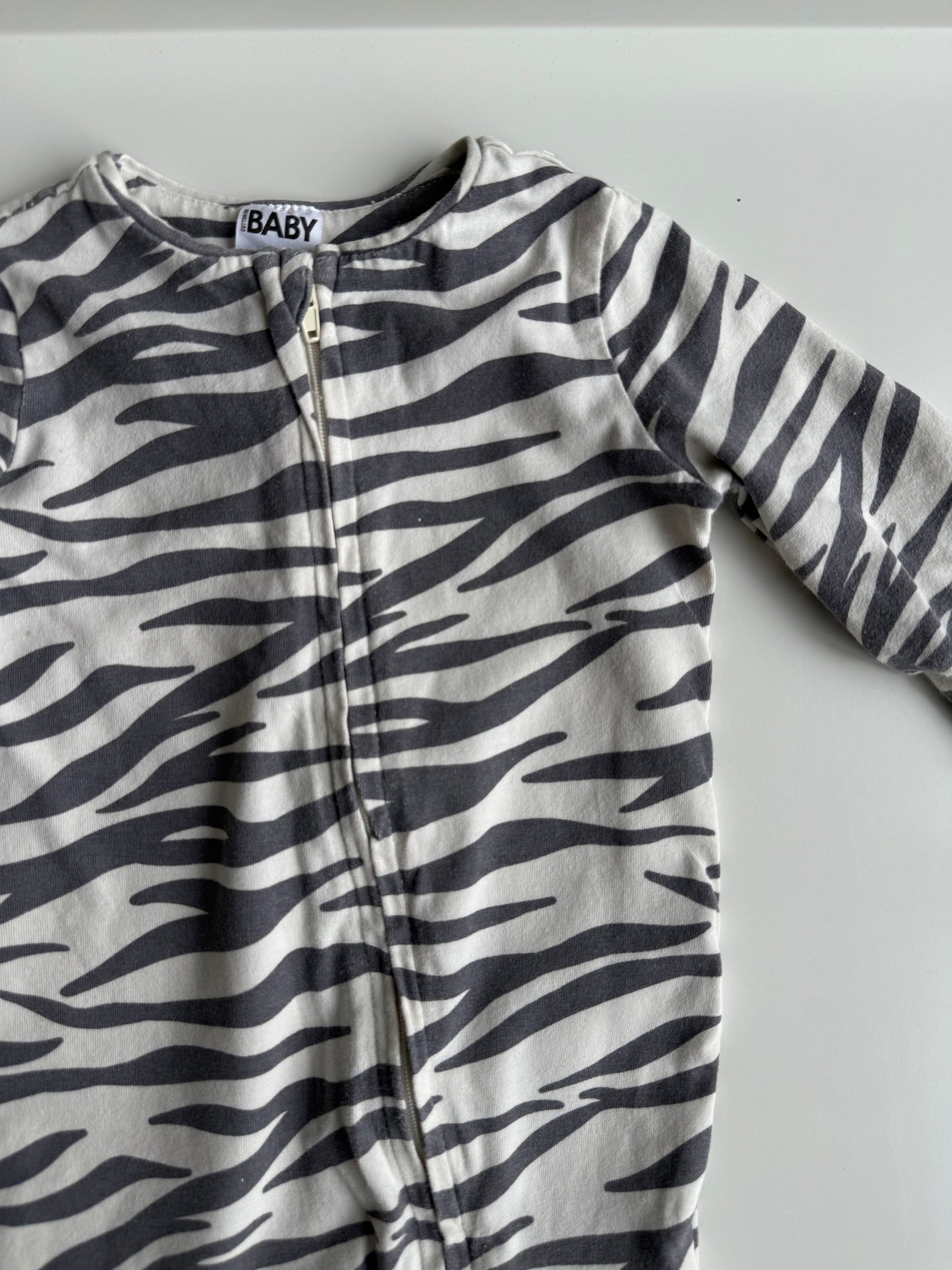 COTTON ON BABY Strampler Zebra 62/68