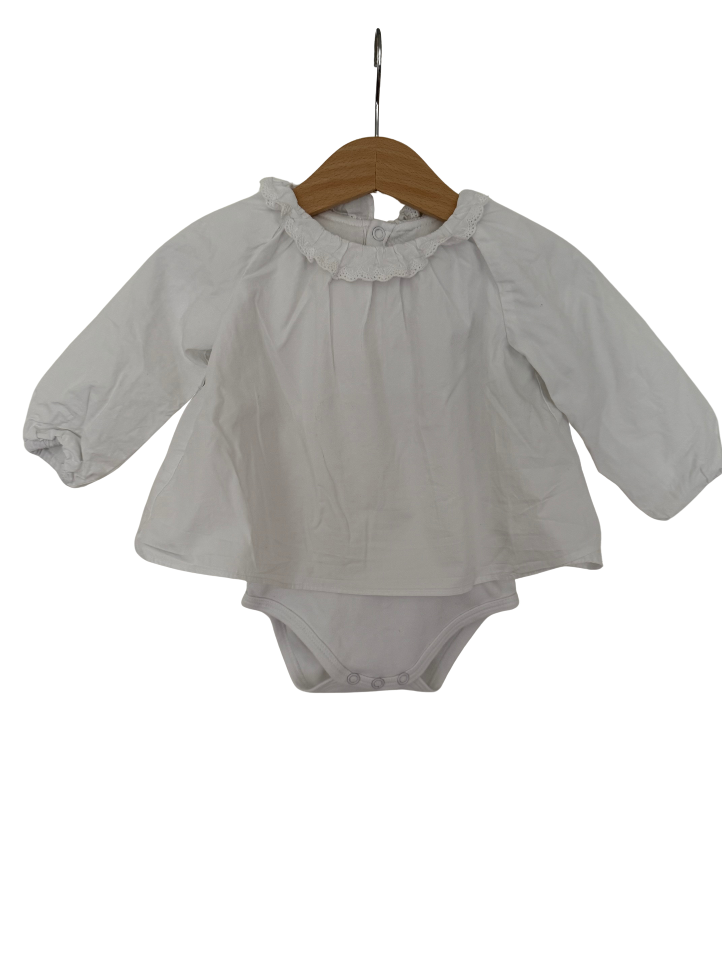 JACADI Body Bluse weiß 74