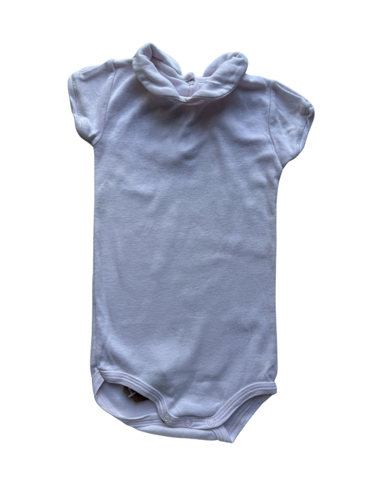 PETIT BATEAU Body Kragen rosa 74
