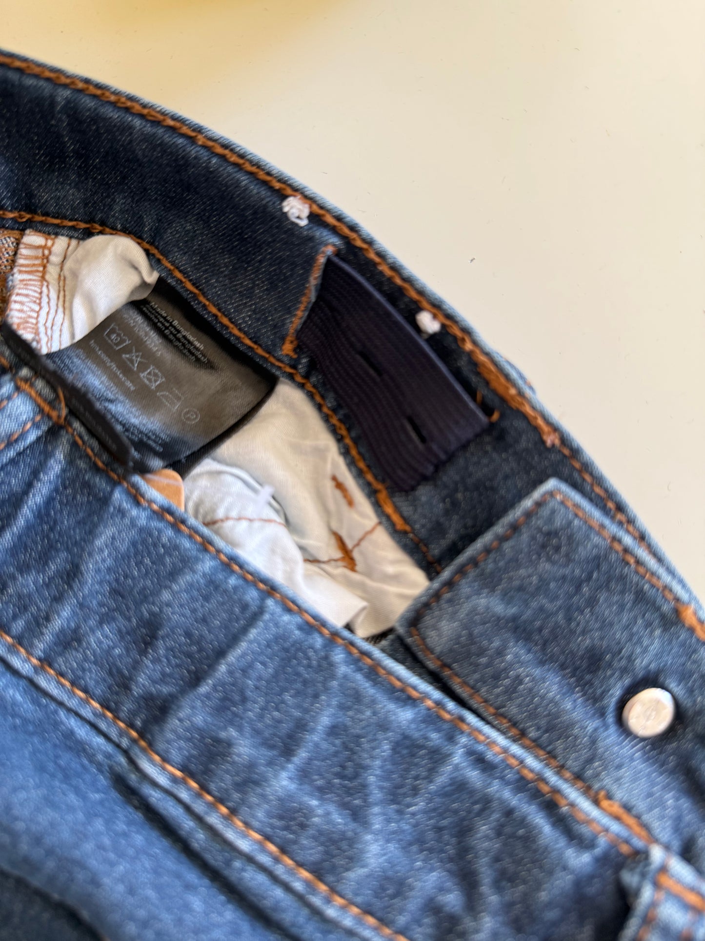 H&M Jeans Slim fit dunkelblau 152