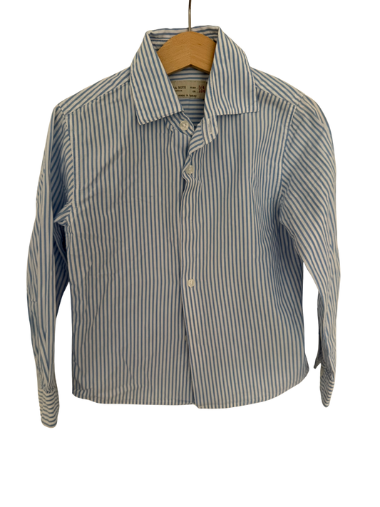 ZARA Hemd blau weiß 104