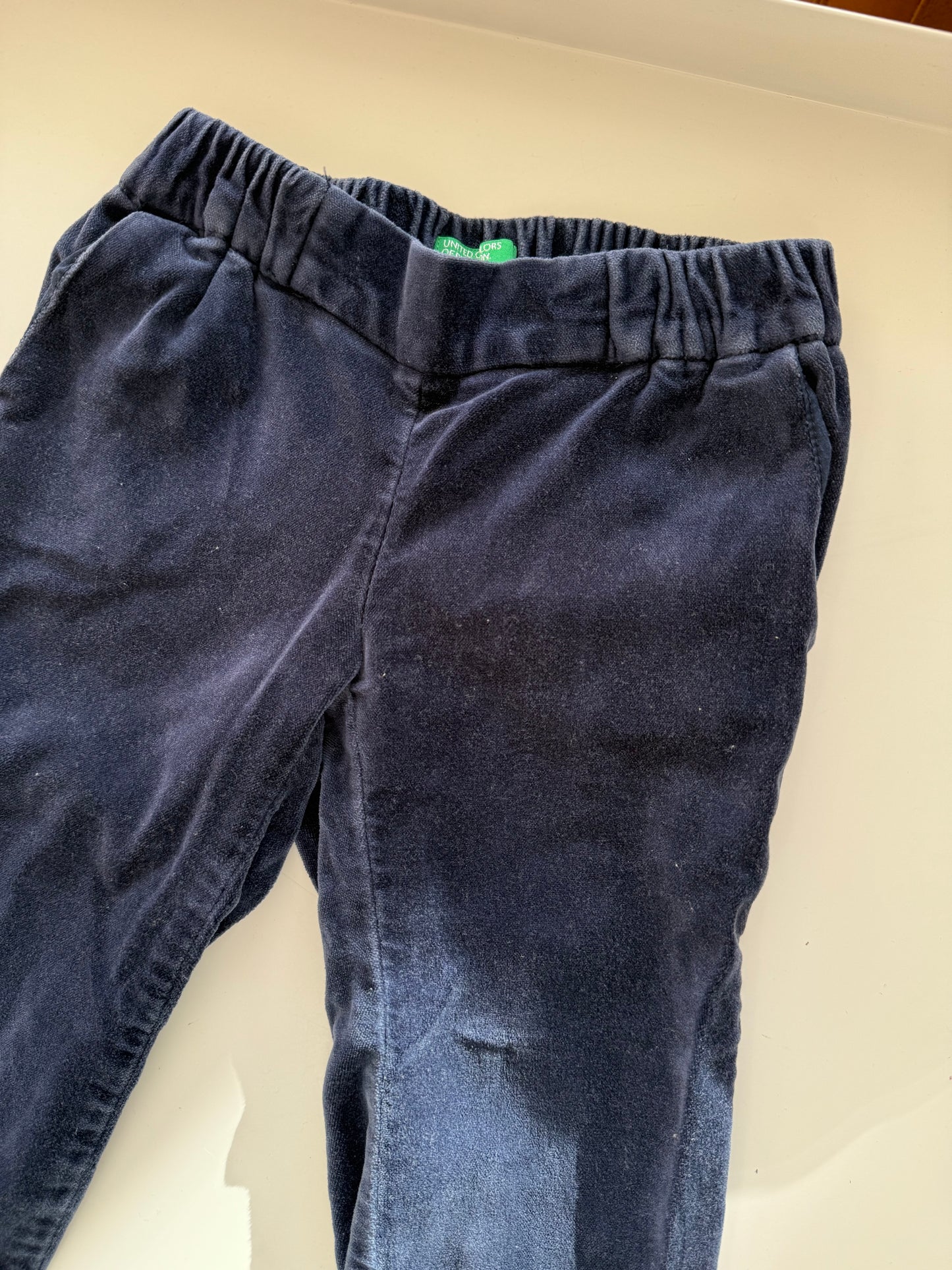 BENETTON Samthose dunkelblau 98/104