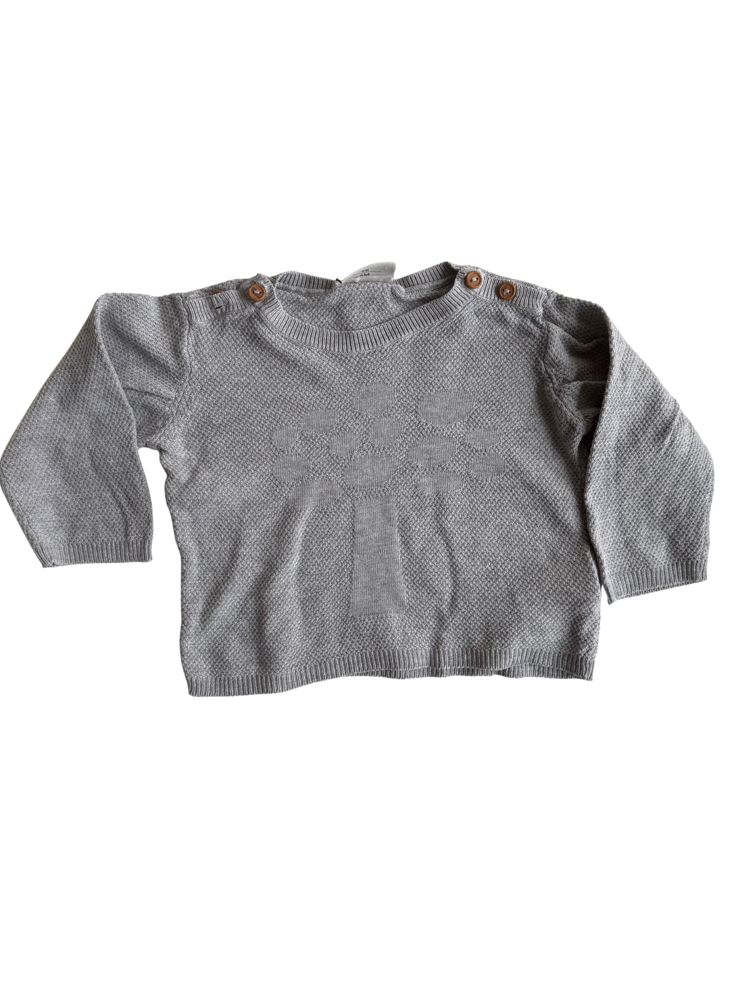 FIXONI Pullover grau 68