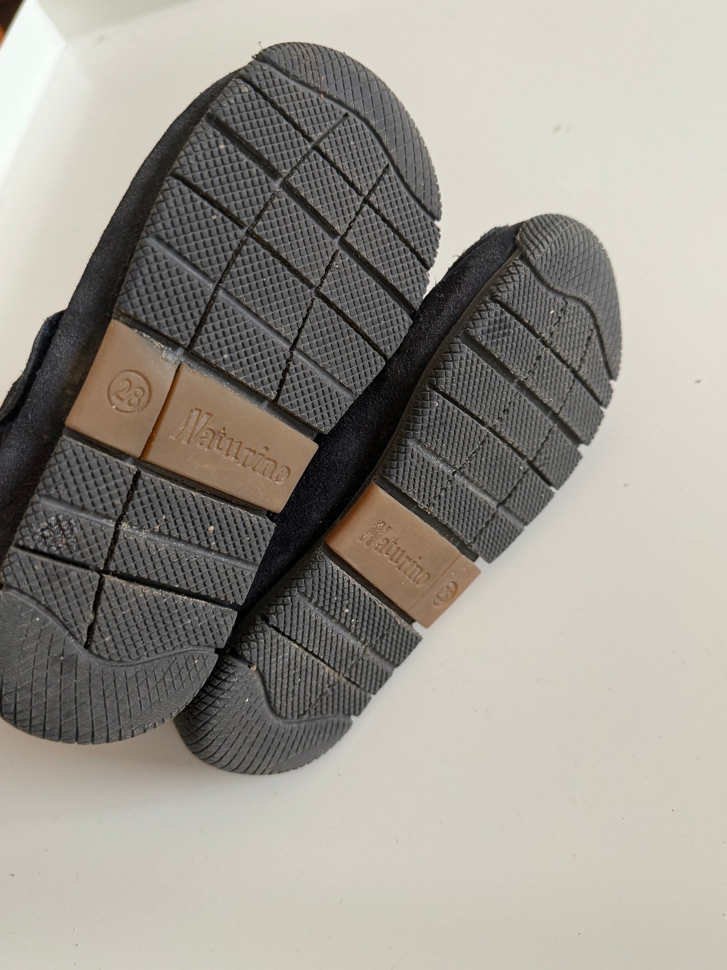 Naturino Wildlederschuhe Wolle Winterschuhe dunkelblau 28