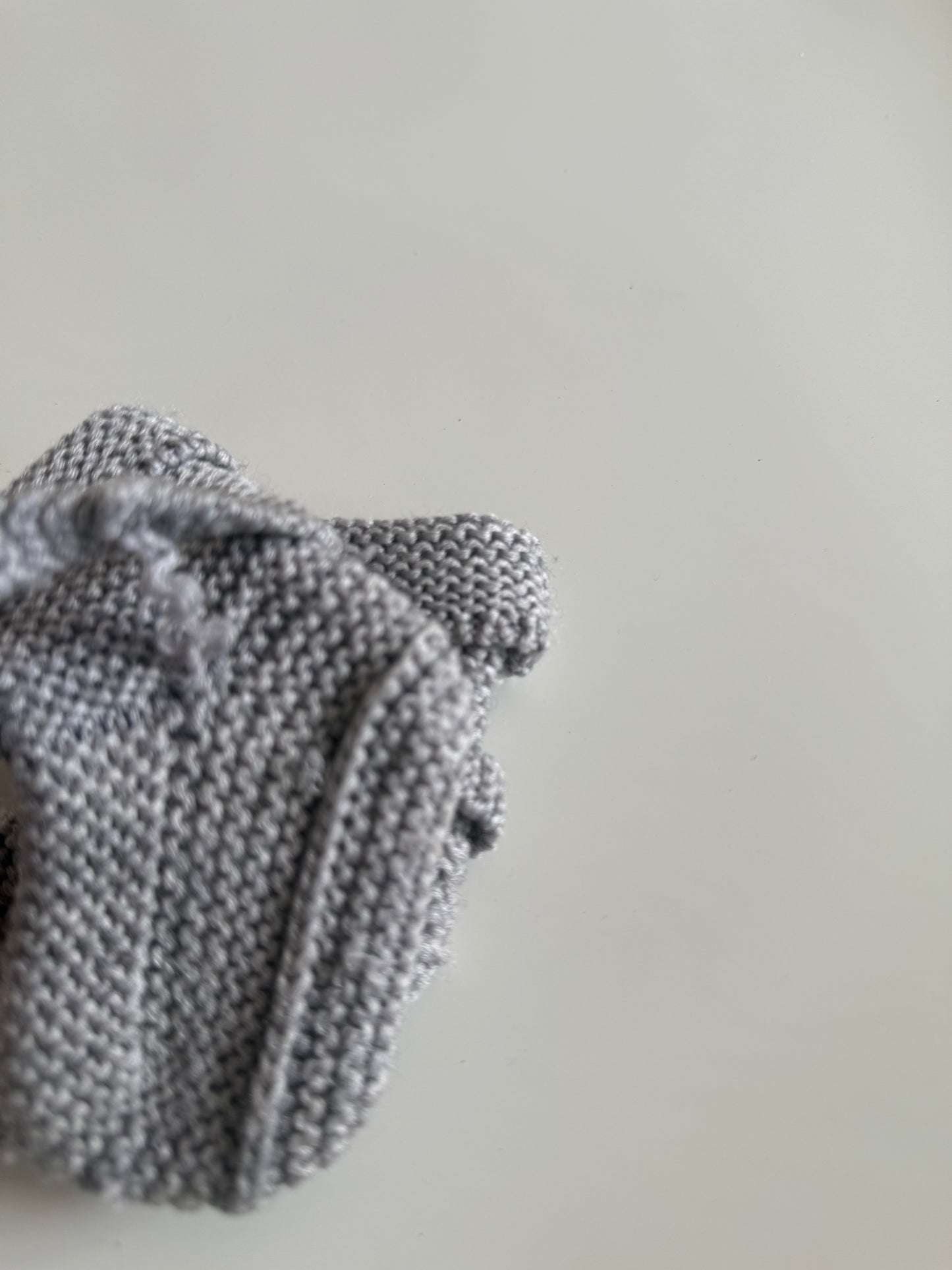 JACADI Wollschuhe Baby grau 16/17