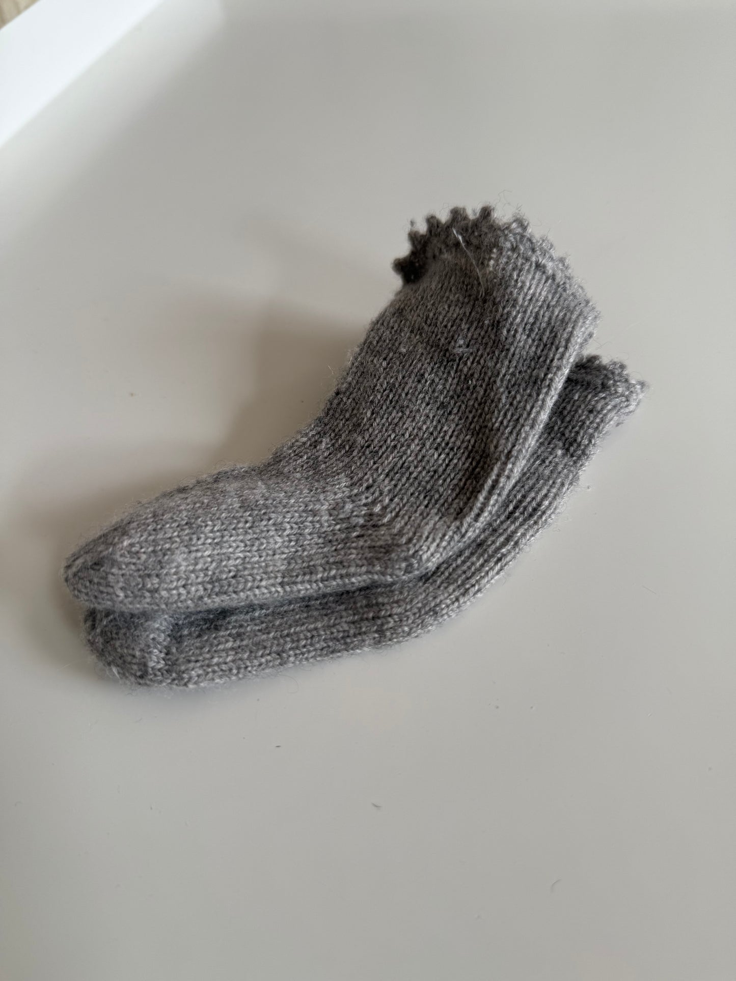 CASHMERE Socken grau 19/20