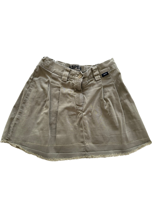 ASPESI Rock Faltenrock Khaki grün 152