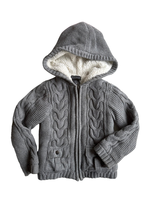 JARVIS ARCHER Sweatjacke Strickjacke grau 104