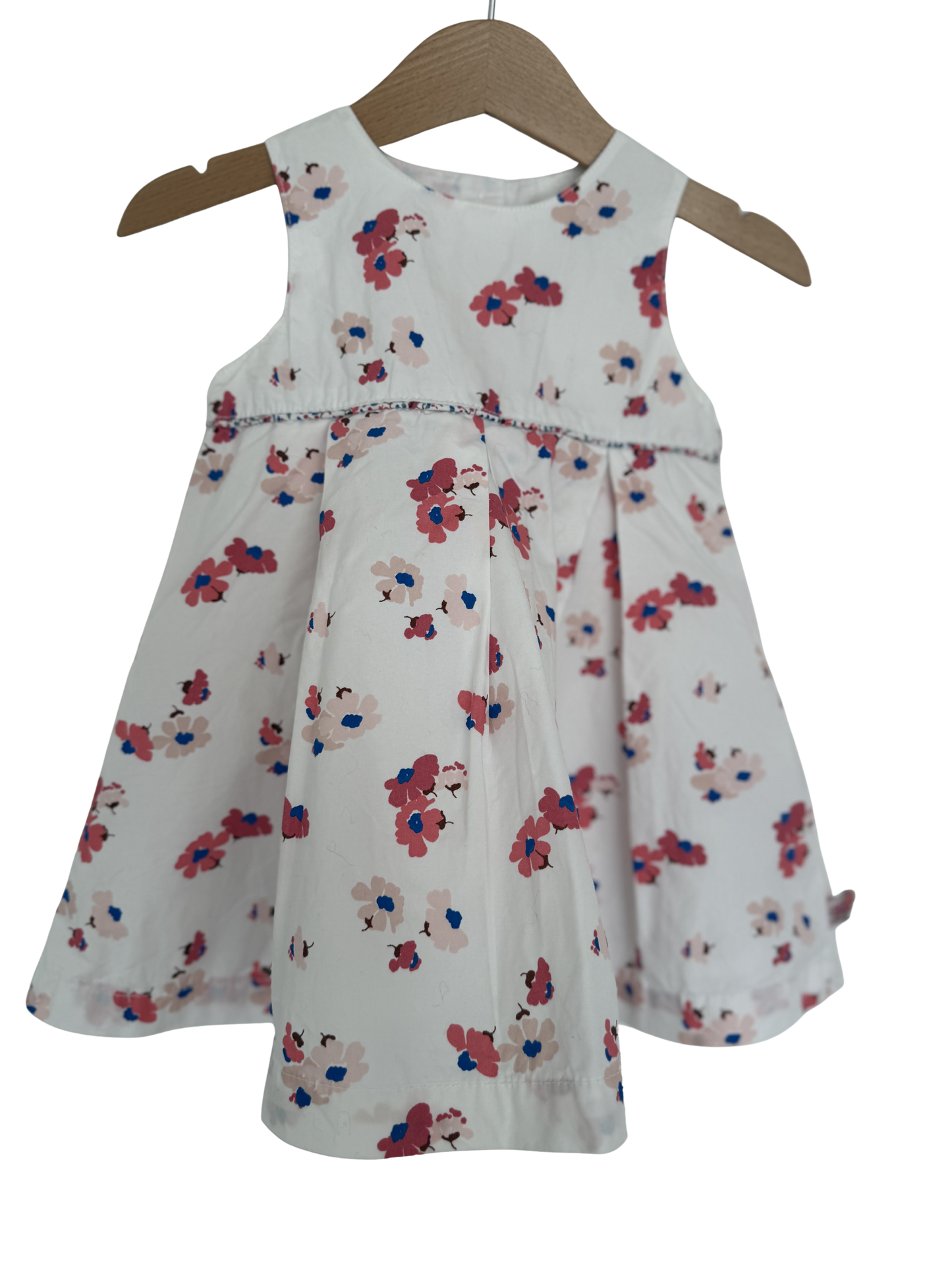 SERGENT MAJOR Sommerkleid Blumen weiß rot pink blau 68/74