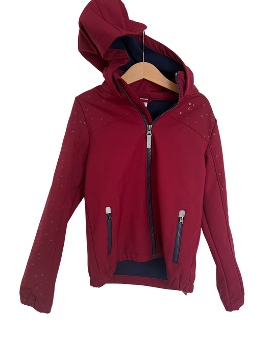 YIGGA Softshelljacke dunkelrot 134
