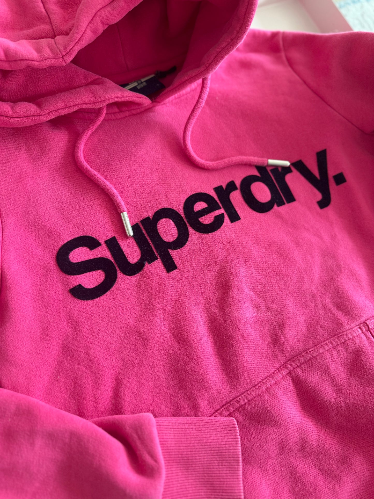 SUPERDRY Sweatshirt Kapuze pink 38 168