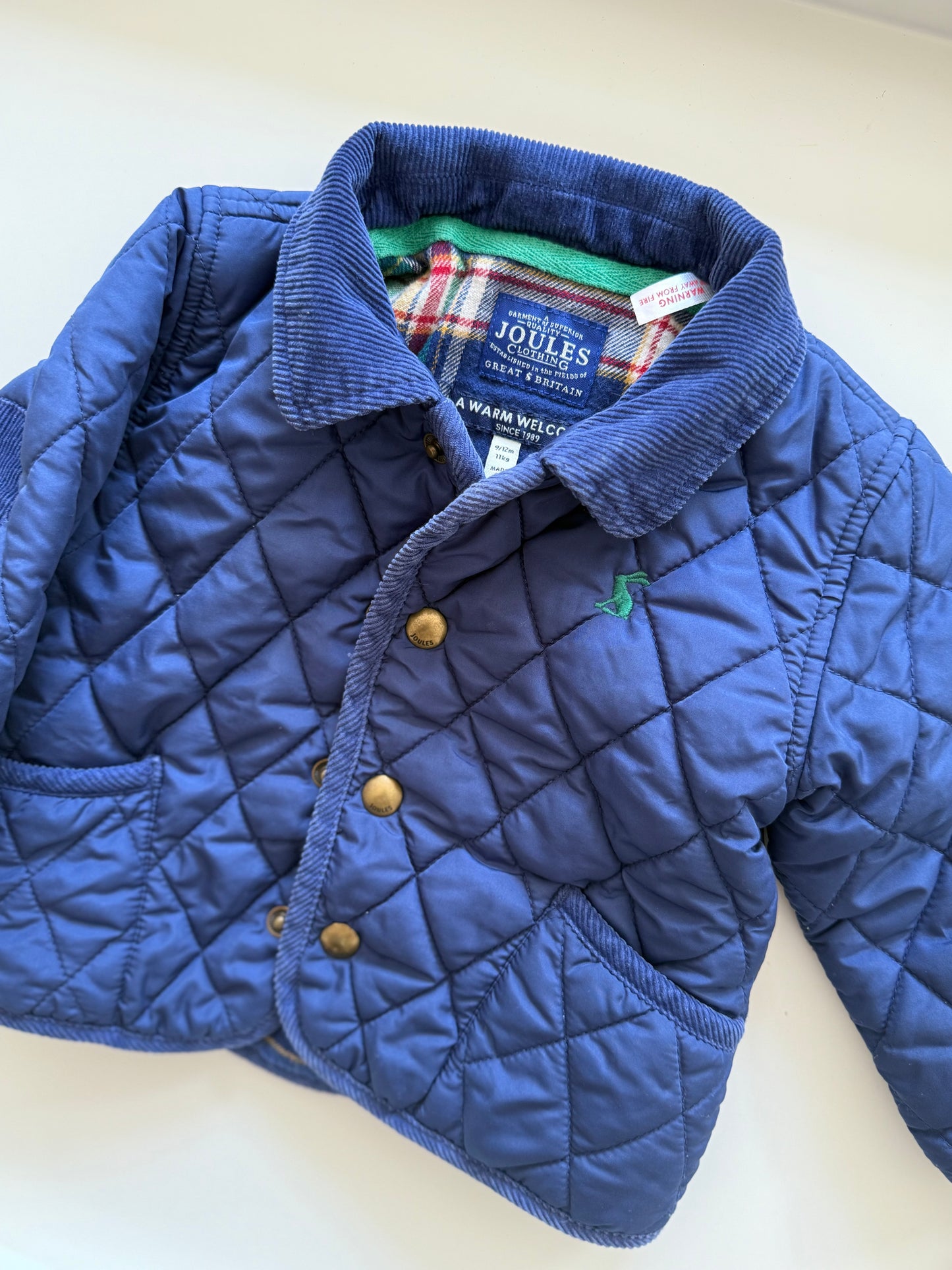 JOULES Steppjacke dunkelblau 74