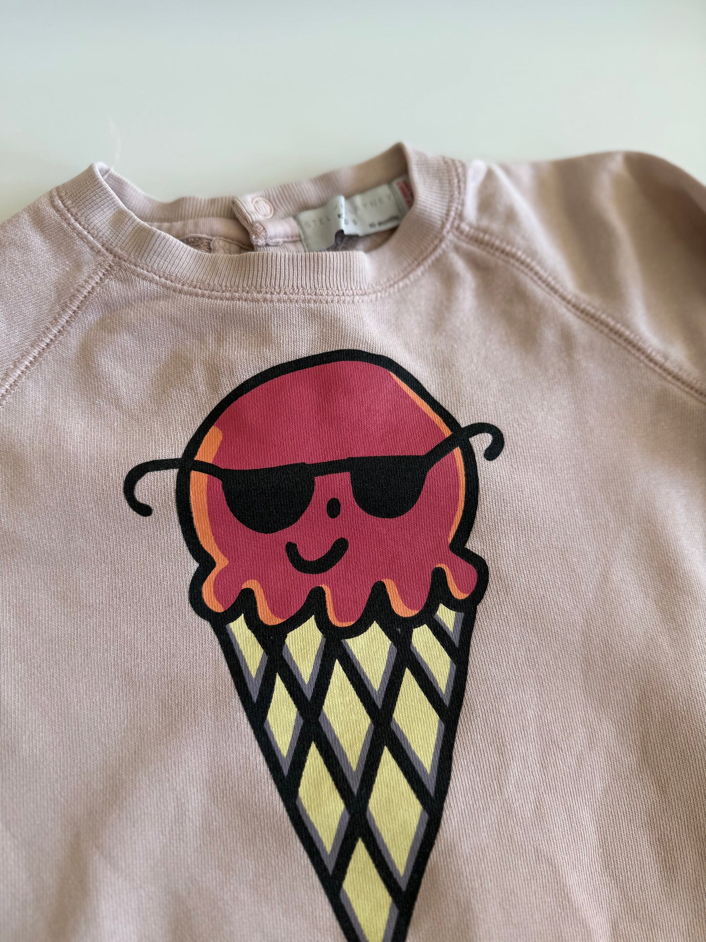 STELLA MCCARTNEY Sweatshirt Eis rosa 80/86