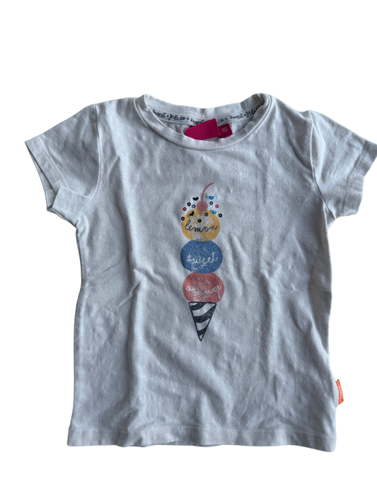 JUBEL T-Shirt Eis weiß 104/110