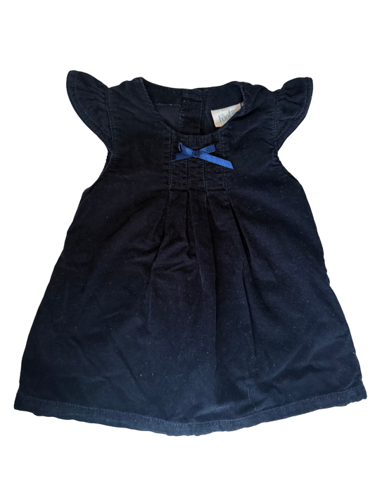 FEETJE 
Kleid Feinkord dunkelblau 68