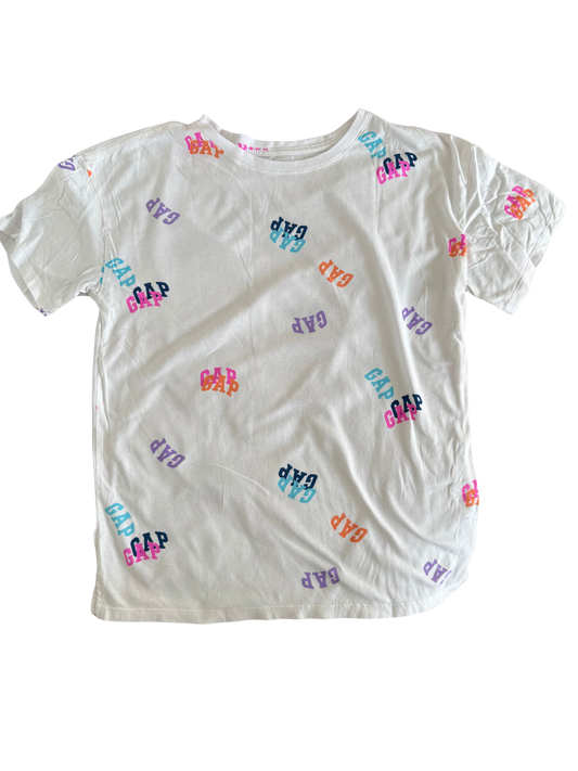 GAP Tshirt weiß bunt 152