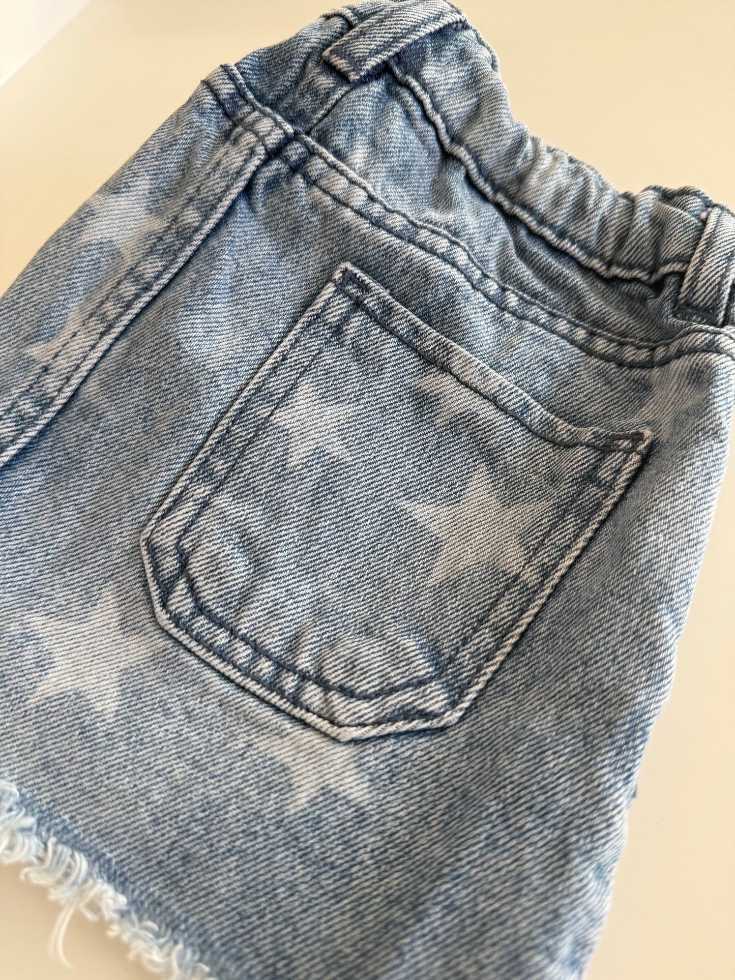 MANGO Jeansrock Sterne 98