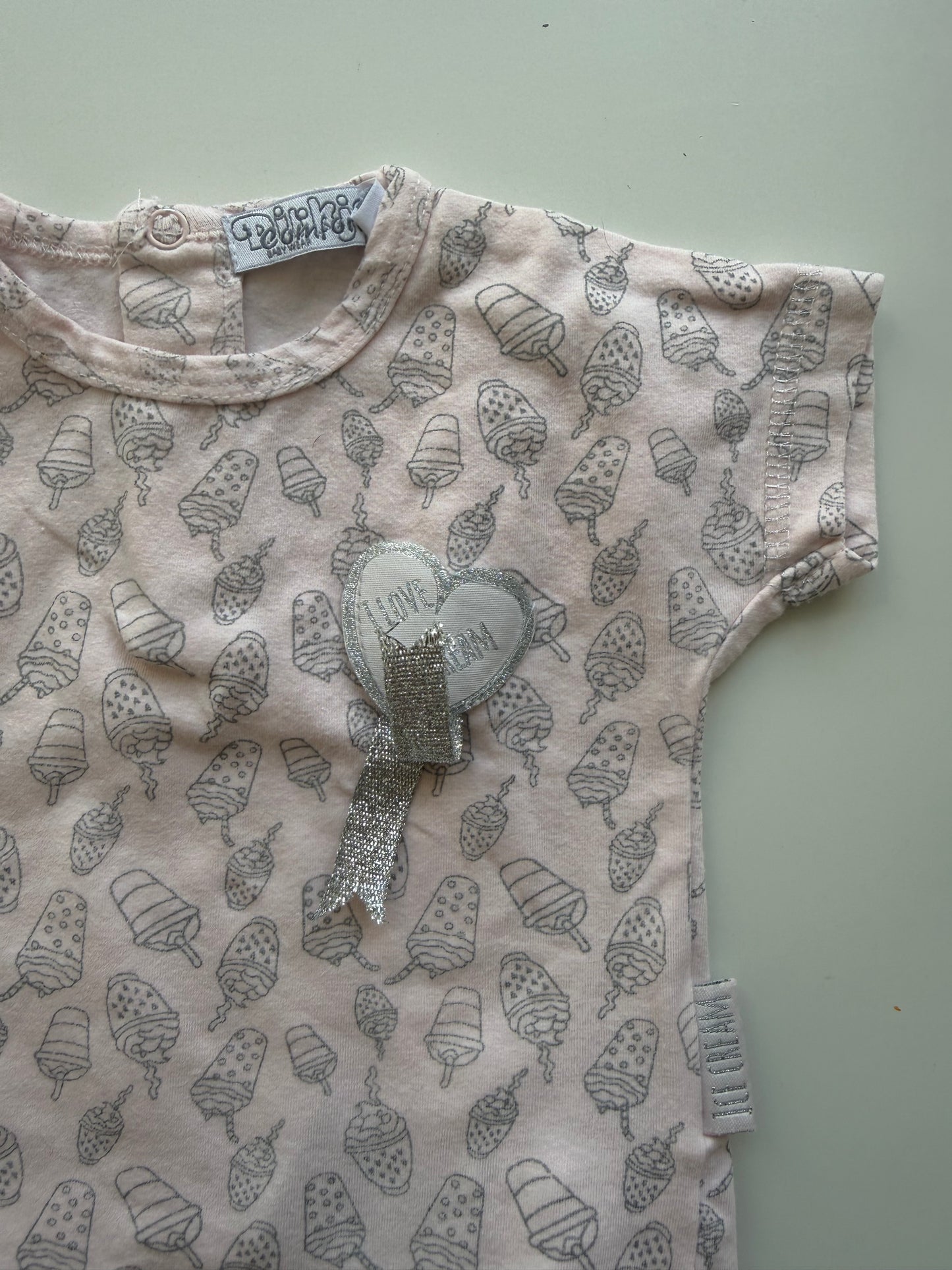 DIRKJE T-Shirt Eiscreme Rosa 62