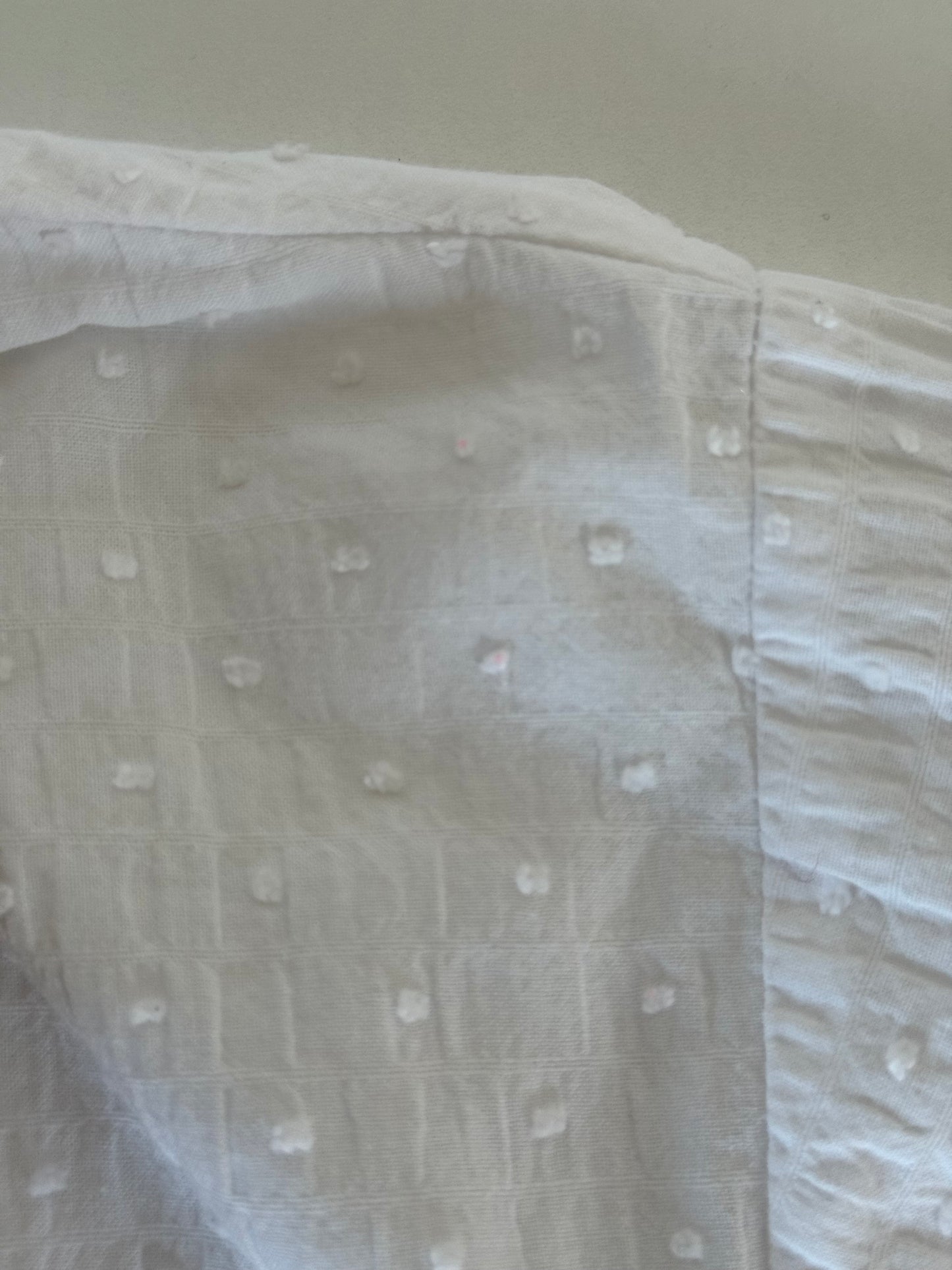 ZARA Bluse weiß 140