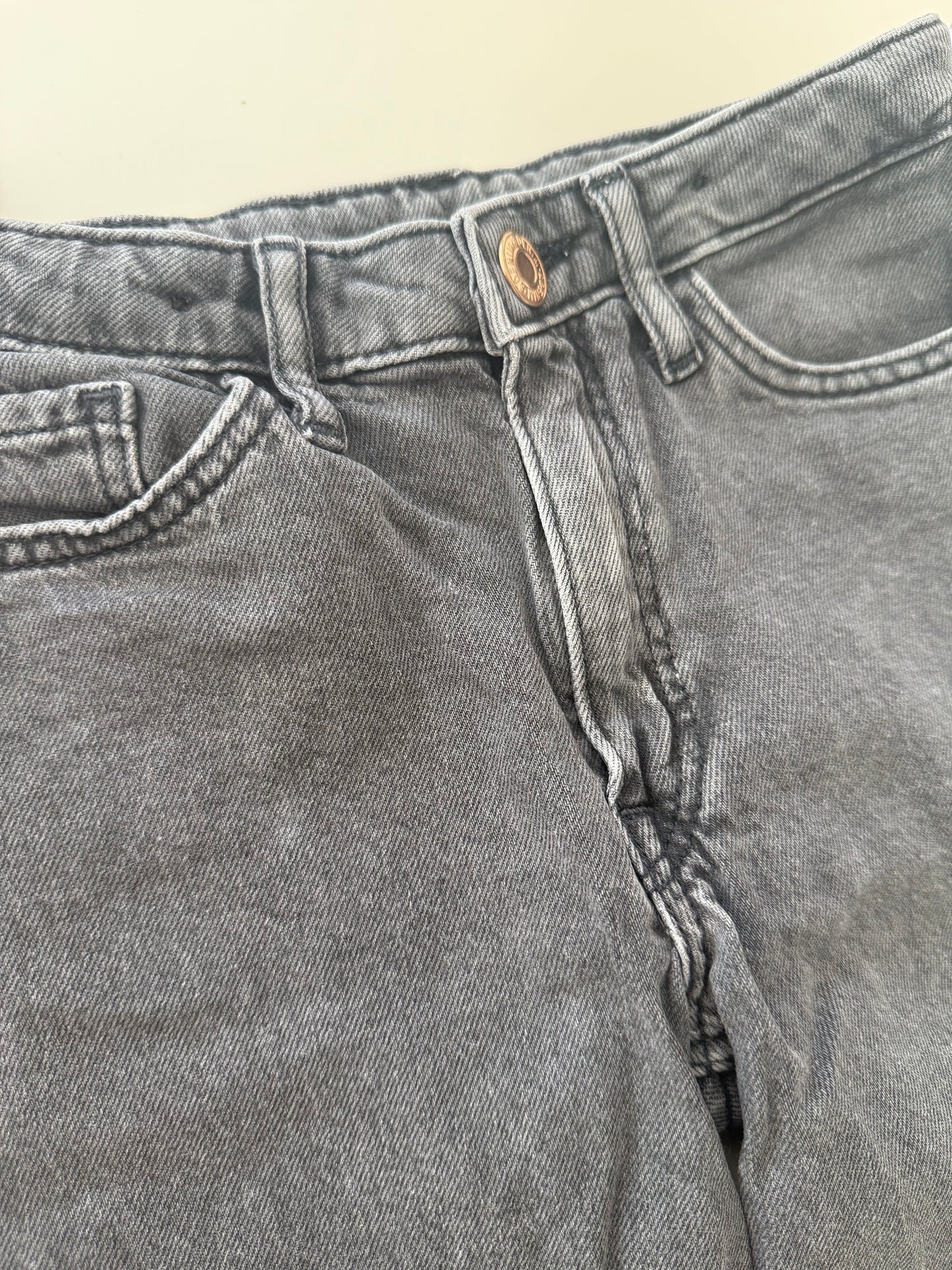 H&M Jeans schwarz Wideleg 110