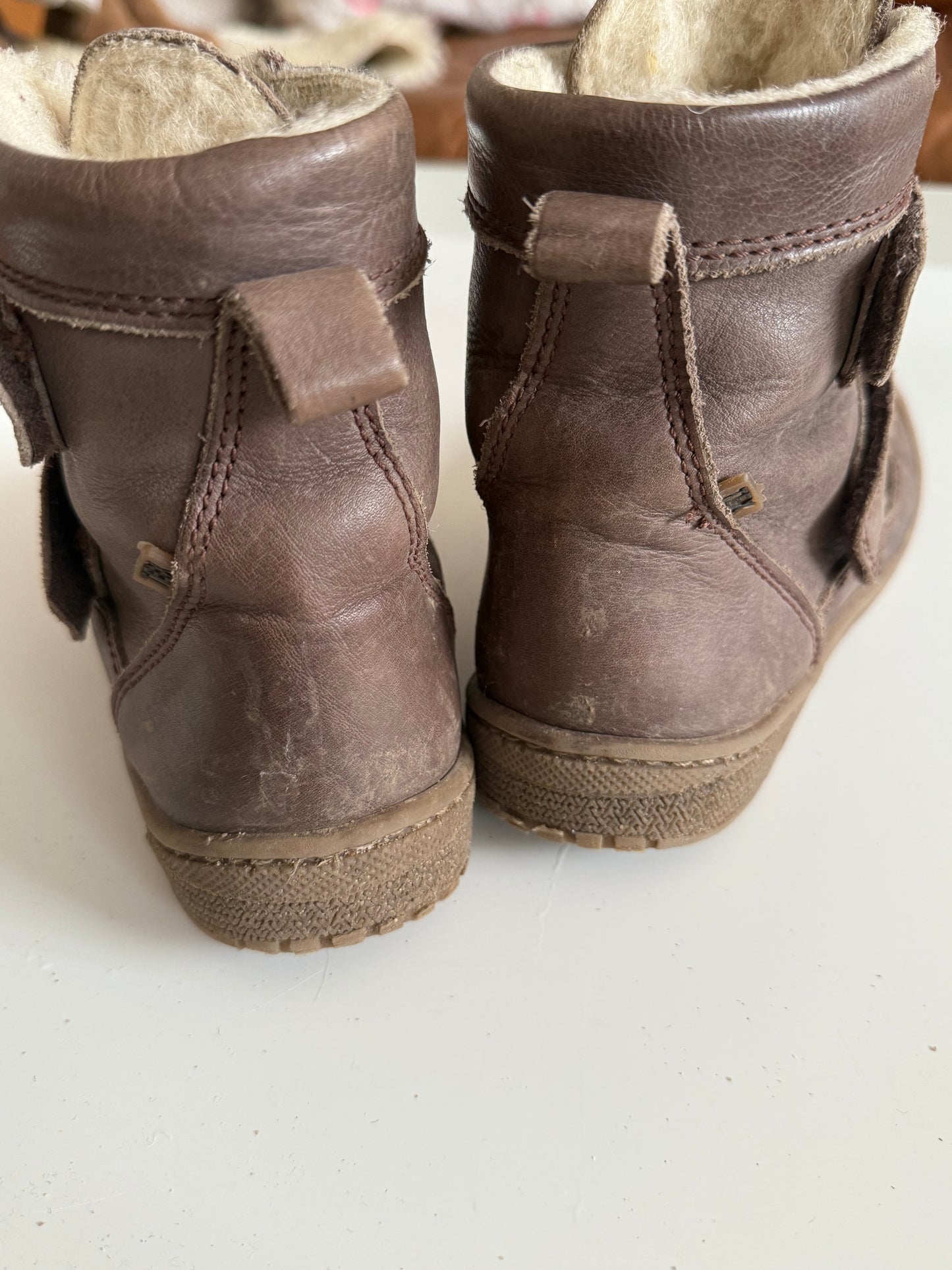 BISGAARD Schuhe Leder Stiefeletten braun 31