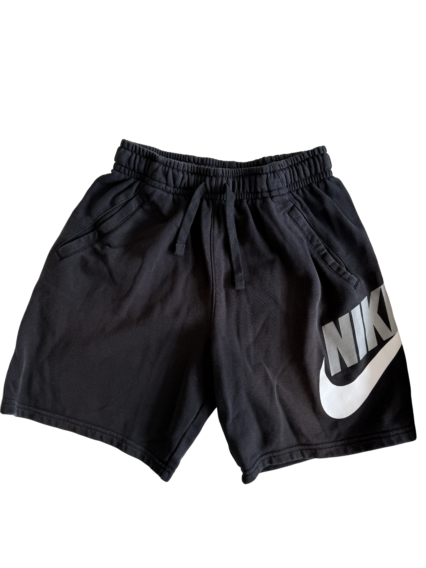 NIKE Sweatshorts kurze Hose schwarz 146/152