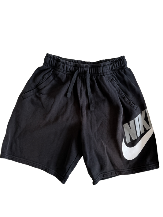 NIKE Sweatshorts kurze Hose schwarz 146/152