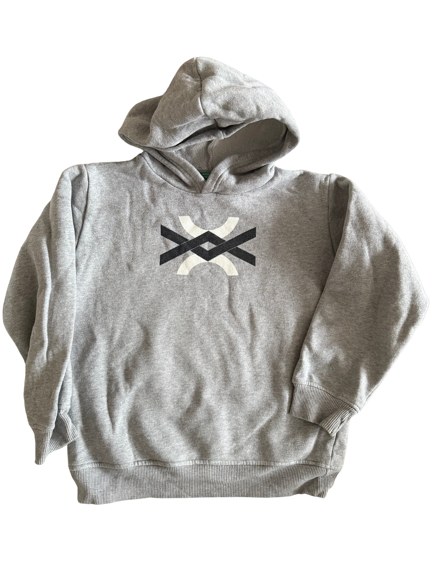 BENETTON Sweatshirt grau 140