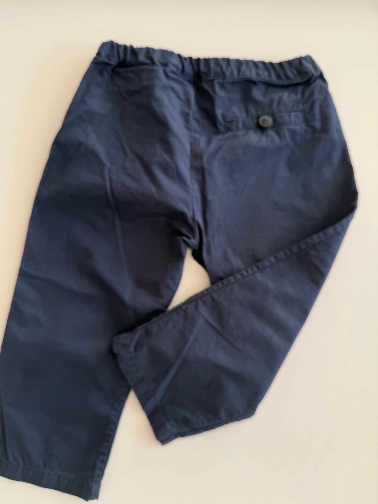 BONPOINT Hose Chino dunkelblau 92
