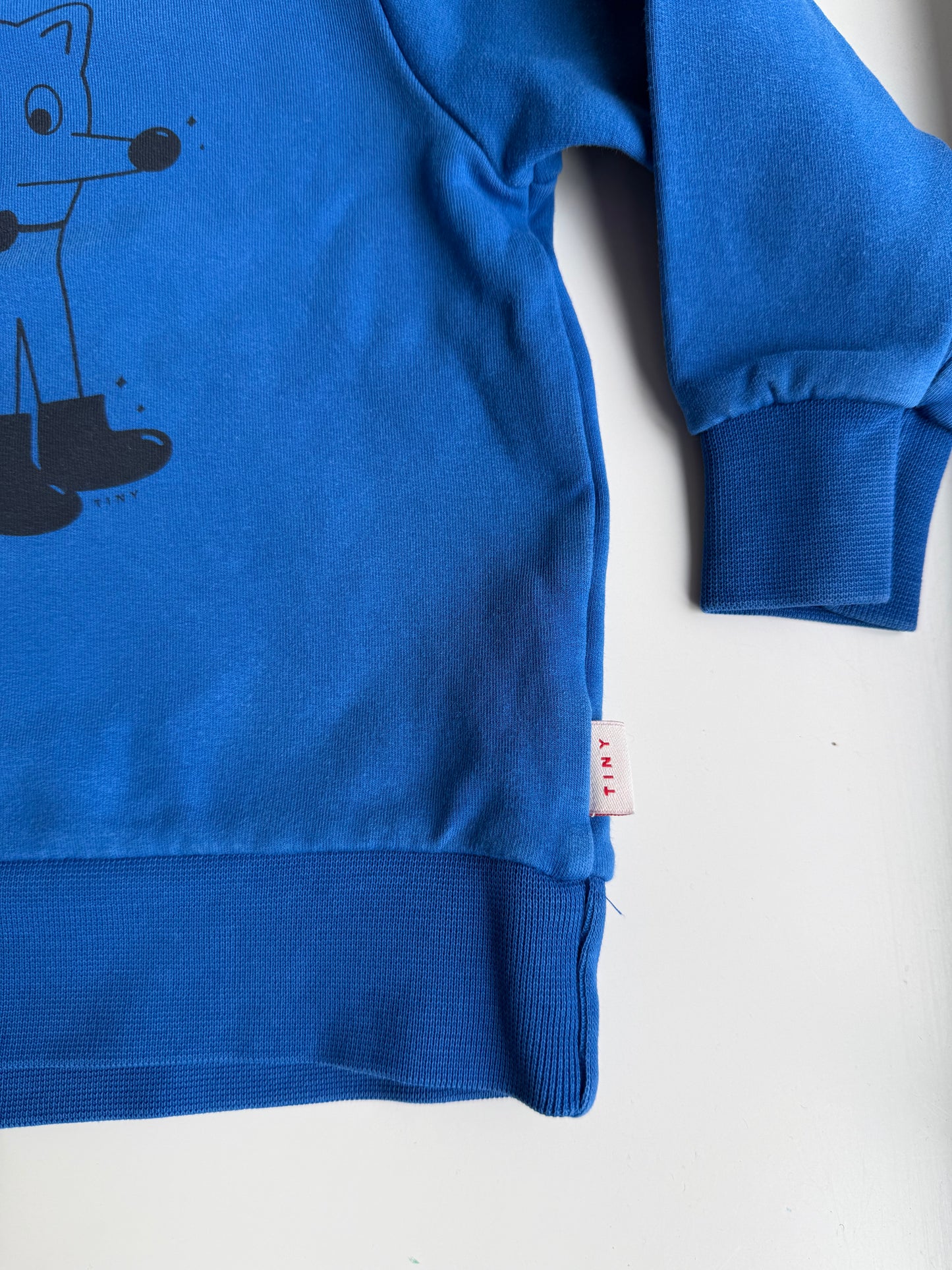 TINYCOTTONS Sweatshirt blau Fuchs 92
