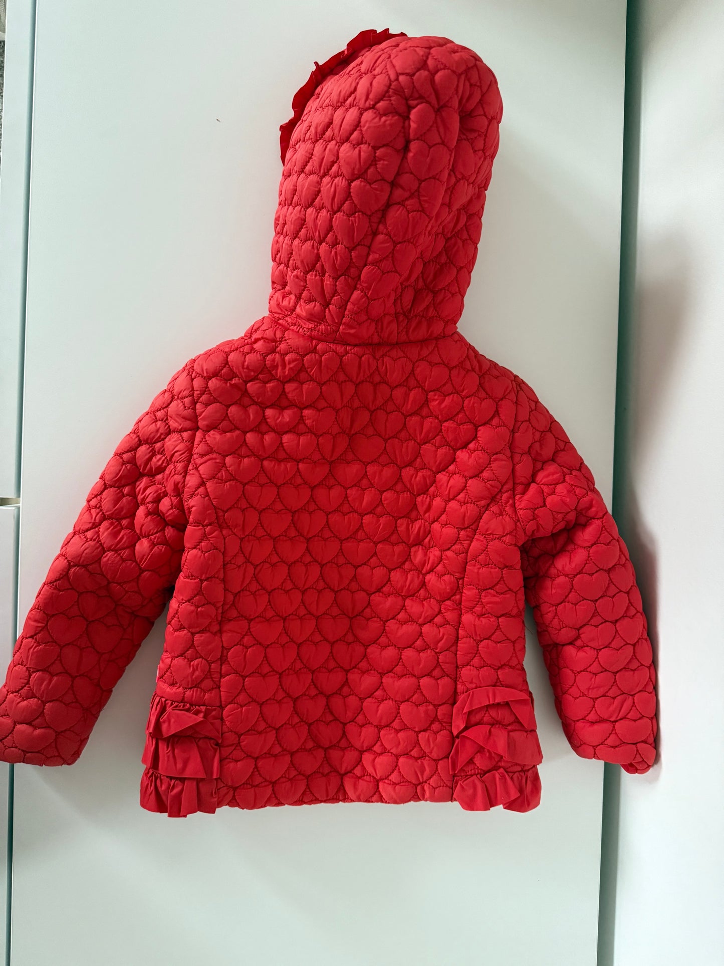 BILLIEBLUSH Übergangsjacke Herzen rot 98/104