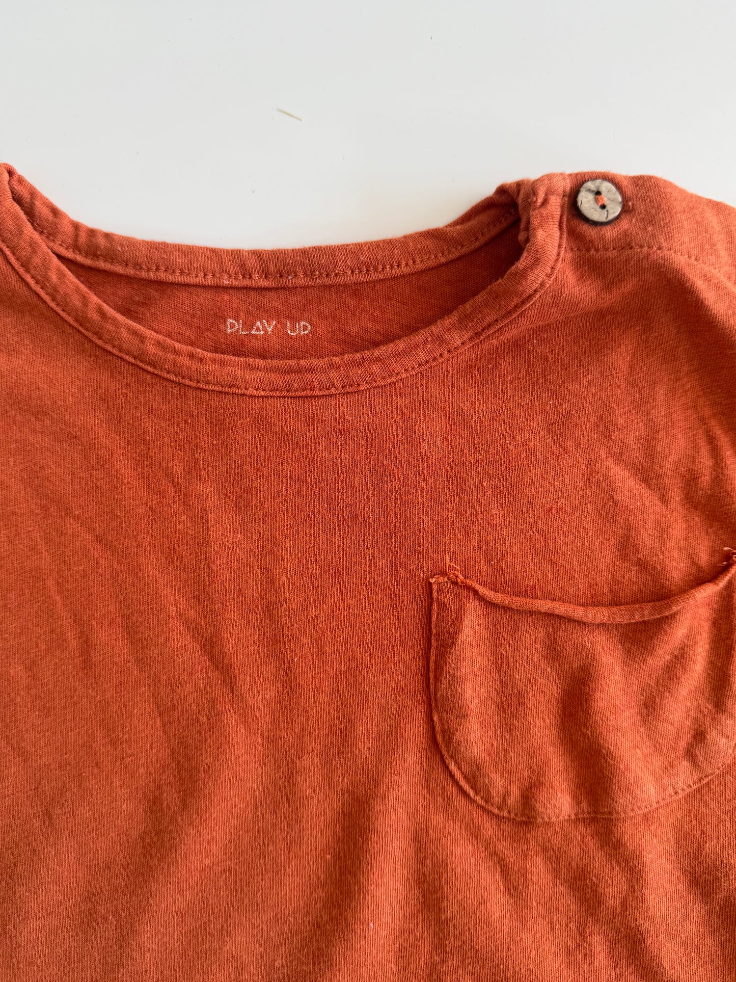 PLAY UP Tshirt orange rostrot 86/92