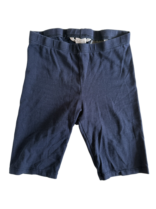H&M Radler Leggings kurze Hose dunkelblau 122