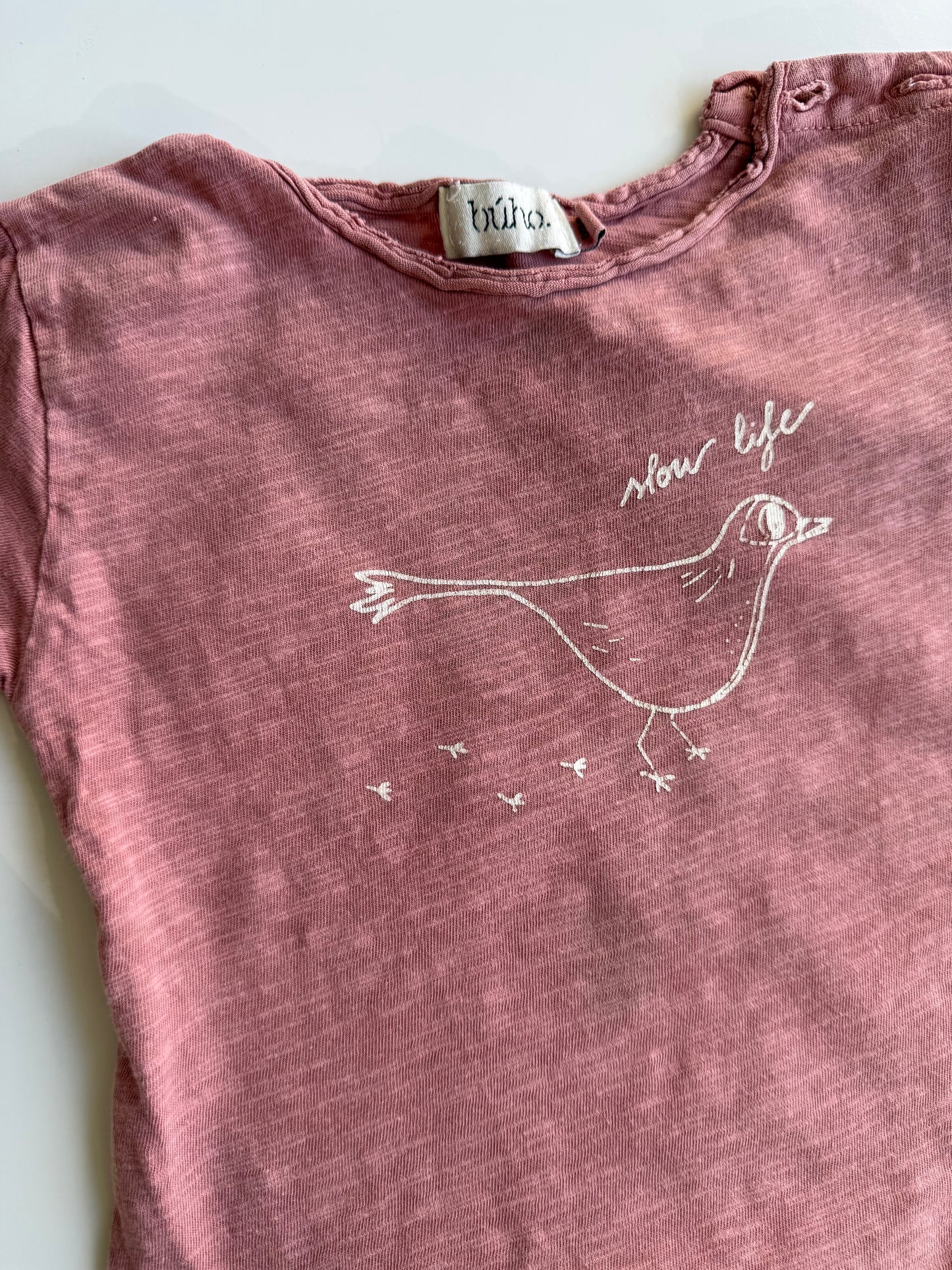 BÚHO T-Shirt altrosa Vogel 86