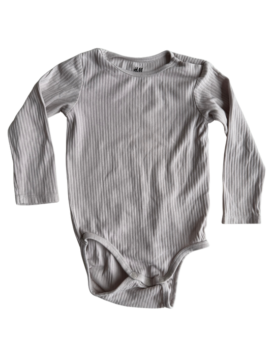 H&M Body Ripp softrosa 92